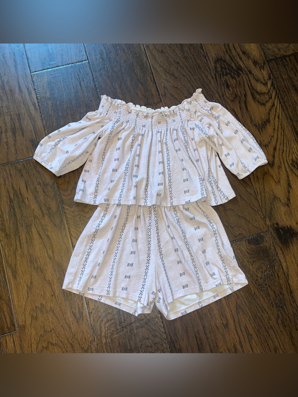 Jak & Peppar Girls Shorts Romper Size 8, EUC